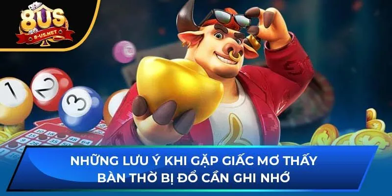 Những lưu ý khi gặp giấc mơ bàn thờ bị đổ cần ghi nhớ